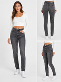 Calvin Klein High Rise Super Skinny Ankle Jeans In Denim Medium