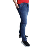 Soviet Mens Royce Slim Leg Jeans In Navy