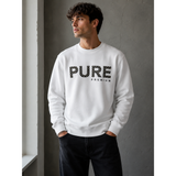 Pure Premium Roberto Sweater In White