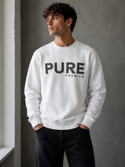 Pure Premium Roberto Sweater In White