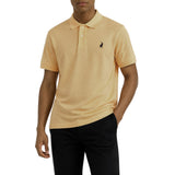 Polo Mens Essential Pique Golfer In Camel