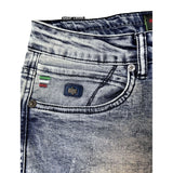 Soviet Mens Lazano Skinny Jeans In Acid Wash
