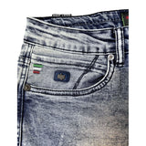 Soviet Mens Lazano Skinny Jeans In Acid Wash