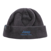 Jeep Unisex Rubicon Polar Fleece Beanie In Black