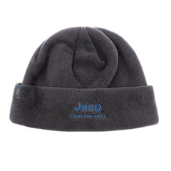 Jeep Unisex Rubicon Polar Fleece Beanie In Black