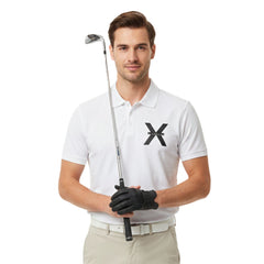 John Richmond Mens Catel Golfer In White