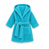 Comet Unisex Hoody Gown In Turquoise