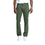Polo Mens 5 Pocket Straight Trousers In Fatigue