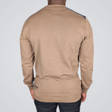 Enrico Coveri Mens 23 Sweatshirt In Camel