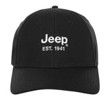 Jeep Mens Recycled Dad Cap In Black