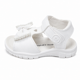 Piere Cardin Girls Ella Open Sandals In White