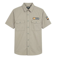 Jeep Mens Twill Service Shirt In Olive