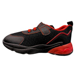 Pierre Cardin Boys Elliot Light Up Sneakers In Black & Red