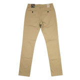 Soviet Mens Maldini Slim Leg Modern Fit Chinos In Khaki