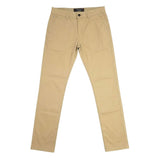 Soviet Mens Maldini Slim Leg Modern Fit Chinos In Khaki