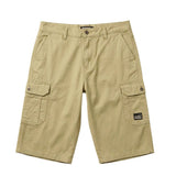 Soviet Mens Comets Clam Digger Cargo Shorts In Toffee