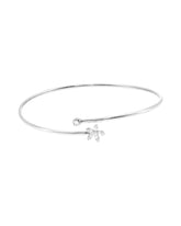 Daisy Diamond Flower Bangle
