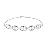 Bond Of Love Diamond Link Bracelet