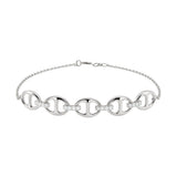 Bond Of Love Diamond Link Bracelet