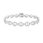 Bond Of Love Full Diamond Link Bracelet
