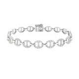 Bond Of Love Full Diamond Link Bracelet