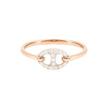 Bond Of Love Full Diamond Link Ring
