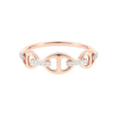 Bond Of Love Diamond Triple Link Ring