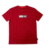 Enrico Coveri Silver Logo T-Shirt In Red