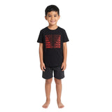 Enrico Coveri Boys T-Shirt In Black & Red