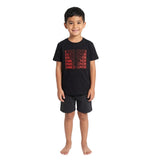 Enrico Coveri Boys T-Shirt In Black & Red