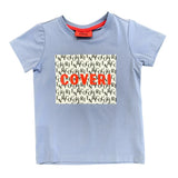 Enrico Coveri Boys T-Shirt In Grey Blue
