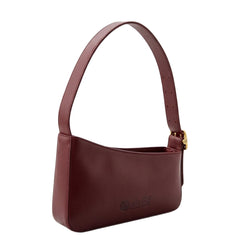 La Martina Heritage Shoulder Bag In Burgundy