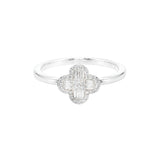 Clover Diamond Ring