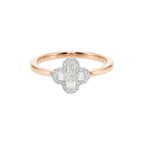 Clover Diamond Ring