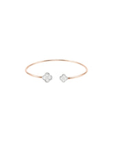 Clover Diamond Bangle