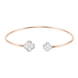 Clover Diamond Bangle