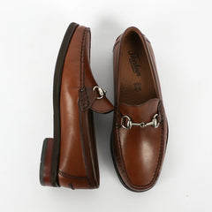 Florsheim Mens Berkley Flex Bit Leather Shoes In Cognac