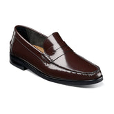 Florsheim Mens Berkley Flex Leather Shoes In Burgundy
