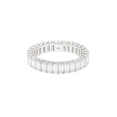 Emerald Full Eternity Wedding Band