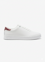 Calvin Klein Mens Low Top Oxford Shoes In White & Red