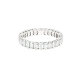 Oval Full Eternity Wedding Band
