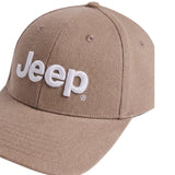 Jeep Mens U Basic Branded Cap In Khaki