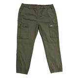 Enrico Coveri Mens Cargo Pants In Olive