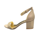 Orbit Ladies Heels In Gold