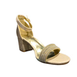 Orbit Ladies Heels In Gold
