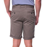 Jeep Mens Hudson Chino Shorts In Taupe