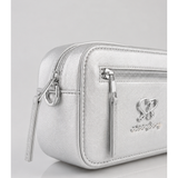 Sissy Boy Basic Camera Sling Bag In Silver