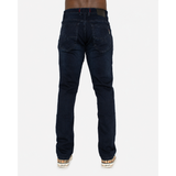 Soviet Mens 9060 Straight Leg Jeans in Black & Blue