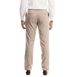 Polo Mens Custom Fit Linen Trousers In Stone