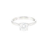 1.00ct Round Solitaire Engagement Ring